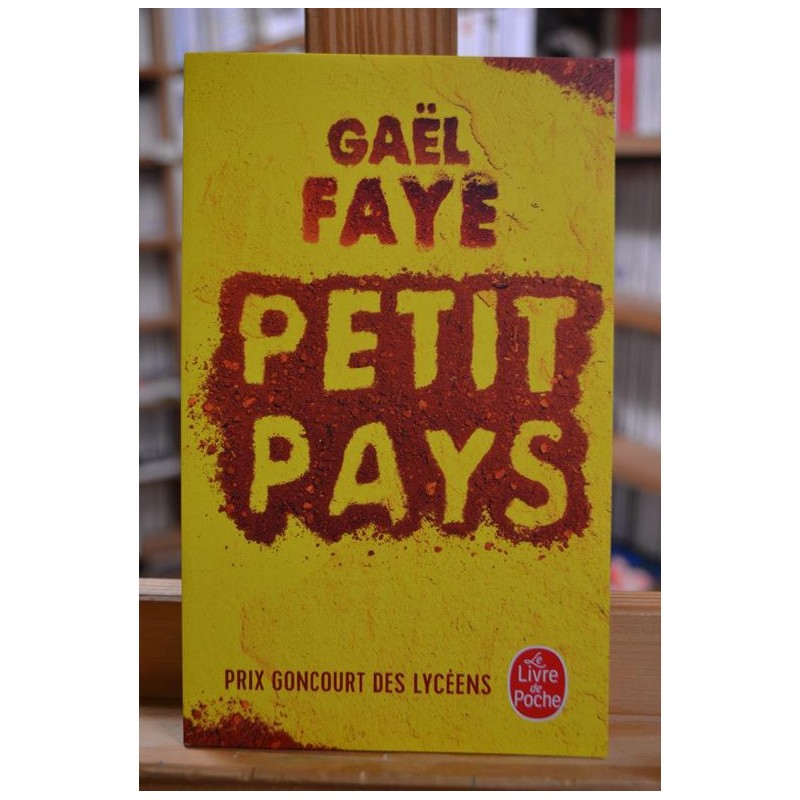 Petit pays Gaël Faye Roman  Goncourt des Lycéens Le Livre de poche occasion