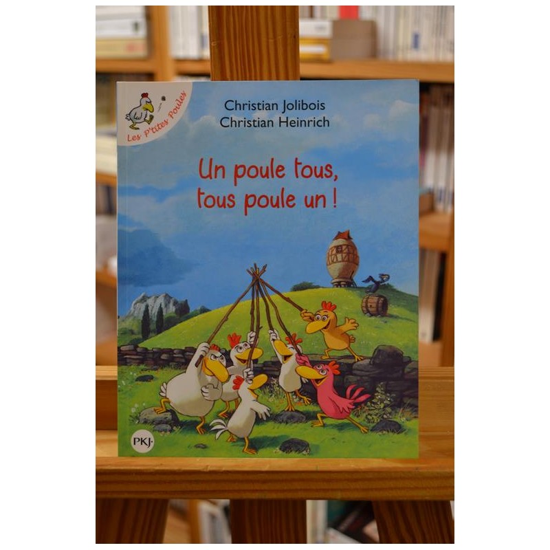 Les P'tites poules Un poule tous, tous poule un ! Jolibois Heinrich Pocket jeunesse Album Roman jeunesse occasion