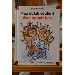 Max et Lili veulent être populaires Max et Lili Calligram 6-9 ans occasion