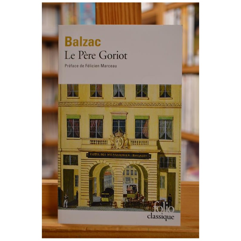 Le Père Goriot Balzac Folio Roman Poche occasion