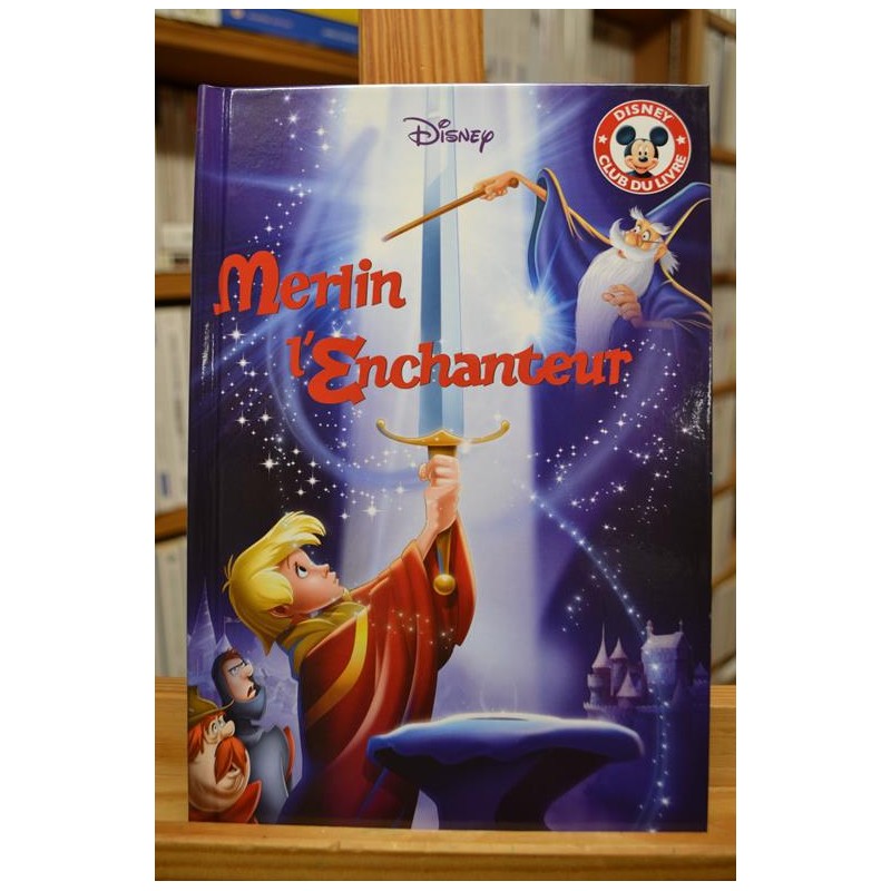 Merlin l'Enchanteur Disney Club du livre Album jeunesse occasion