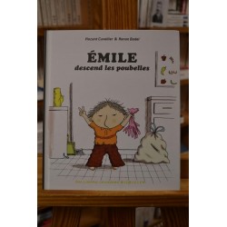 Émile descend les poubelles Cuvellier Badel Gallimard Giboulées Album jeunesse occasion Lyon