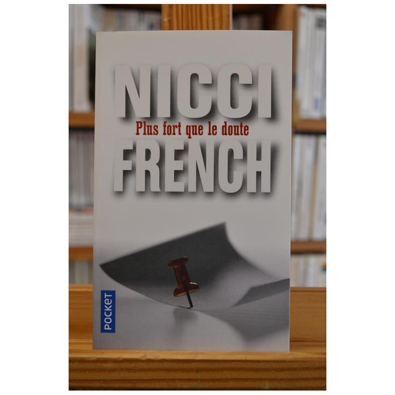 Plus fort que le doute Nicci French Thriller Pocket Poche livre occasion Lyon