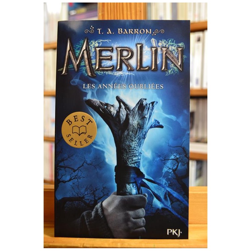 Merlin 1 Les années oubliées Barron PKJ Pocket jeunesse Roman fantastique livre occasion Lyon
