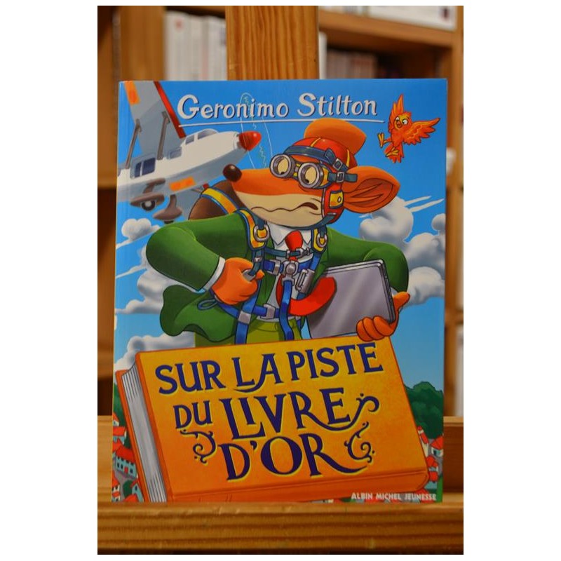 Geronimo Stilton 72 Sur la piste du livre d'or Albin Michel jeunesse Roman 8 ans jeunesse occasion Lyon