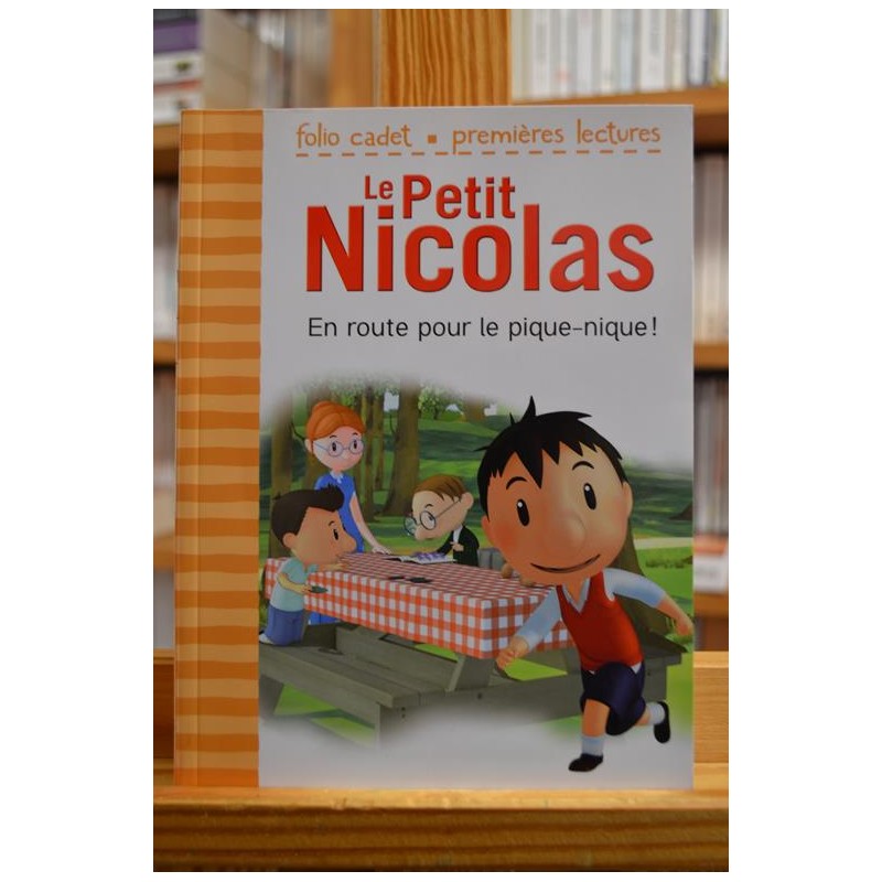 Le Petit Nicolas en route pour le pique nique Folio cadet premières lectures jeunesse occasion Lyon