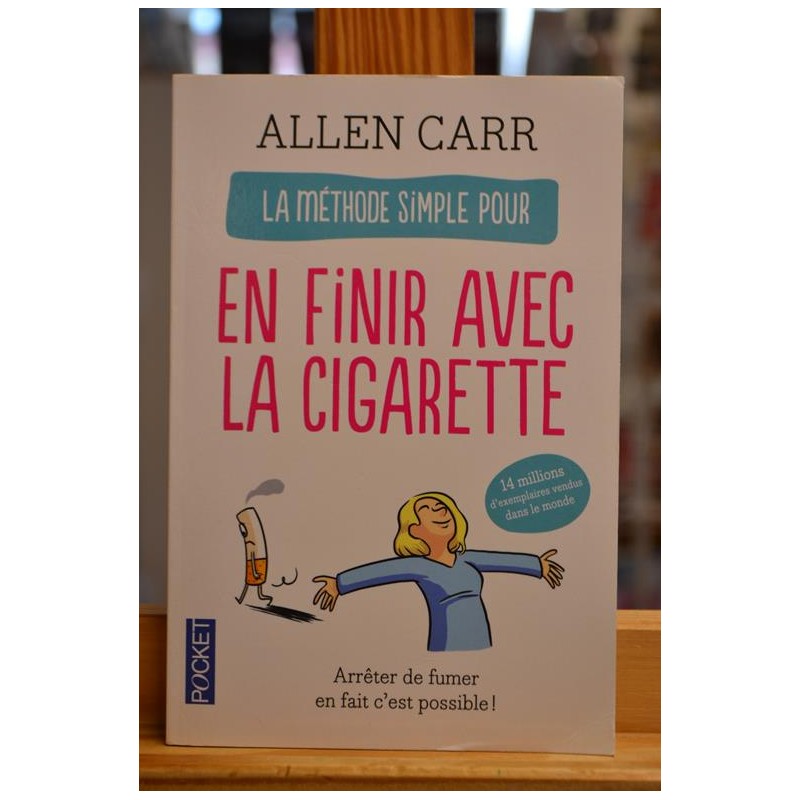La méthode simple pour en finir avec la cigarette Allen Carr Pocket évolution Bien être Santé Poche livre occasion Lyon