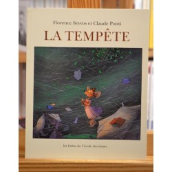 La tempête Claude Ponti Les Lutins École des Loisirs Album jeunesse souple occasion Lyon