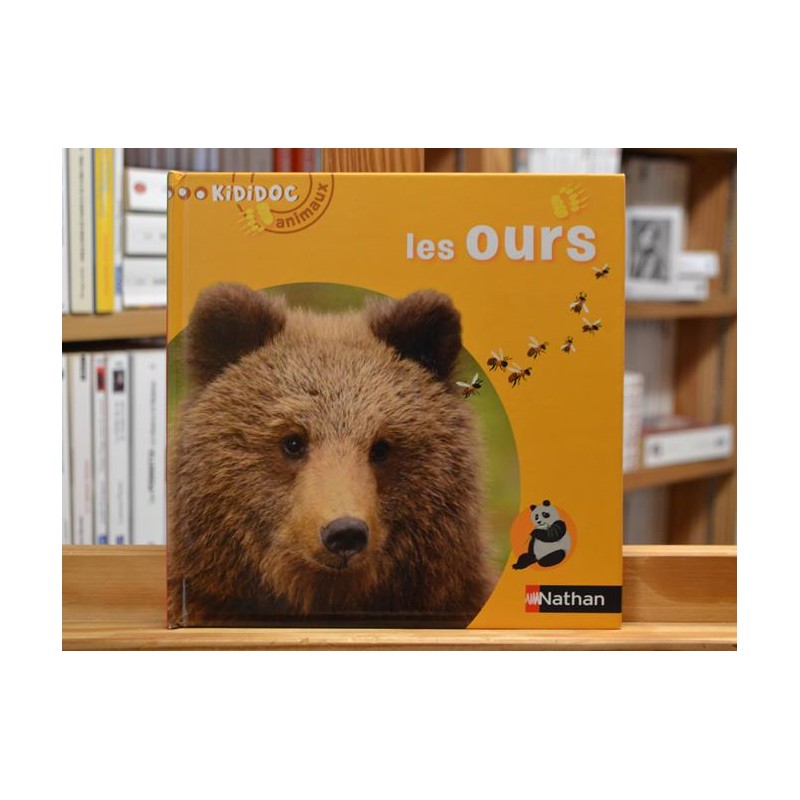 Les ours Kididoc animaux Nathan Documentaire 6 ans jeunesse livre occasion Lyon