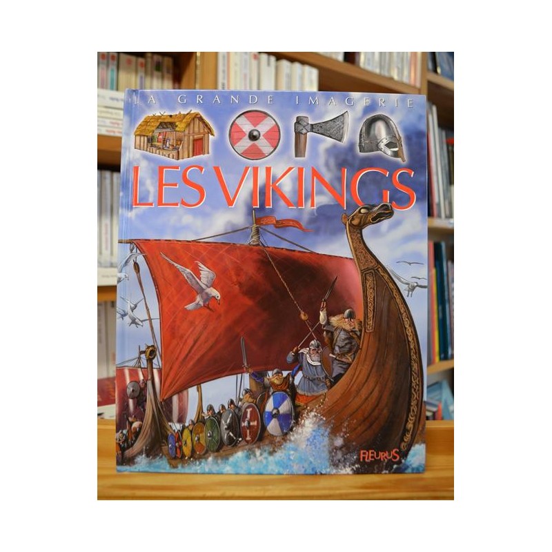 Les vikings La grande imagerie Fleurus Documentaire jeunesse 6 ans livres occasion Lyon