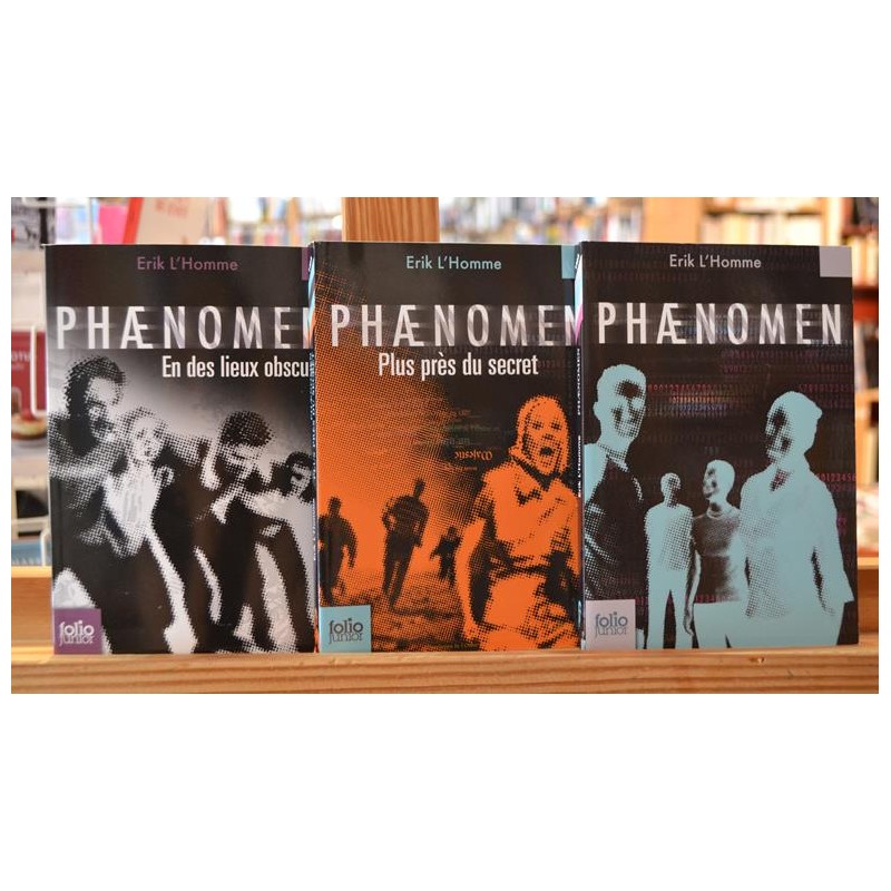 Trilogie Phaenomen Intégrale L'Homme Folio junior jeunesse Roman 11 ans Poche occasion Lyon