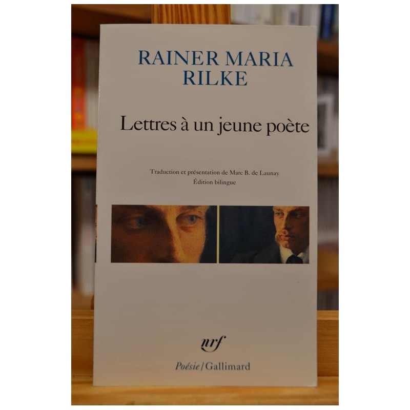 Lettres à un jeune poète Rainer Maria Rilke Poésie nrf Gallimard Poche occasion