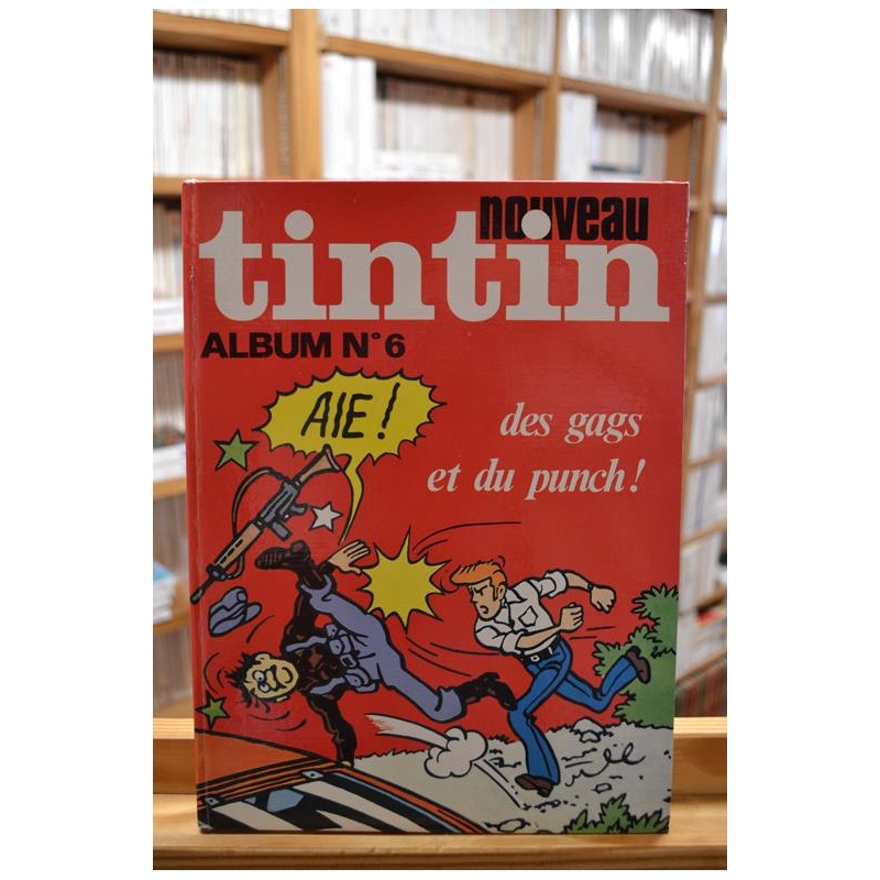 Nouveau Journal  Tintin Album No 6 BD occasion
