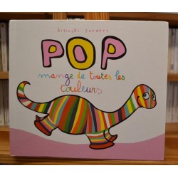 POP mange de toutes les couleurs Bisinski Sanders école des loisirs Album cartonné jeunesse occasion